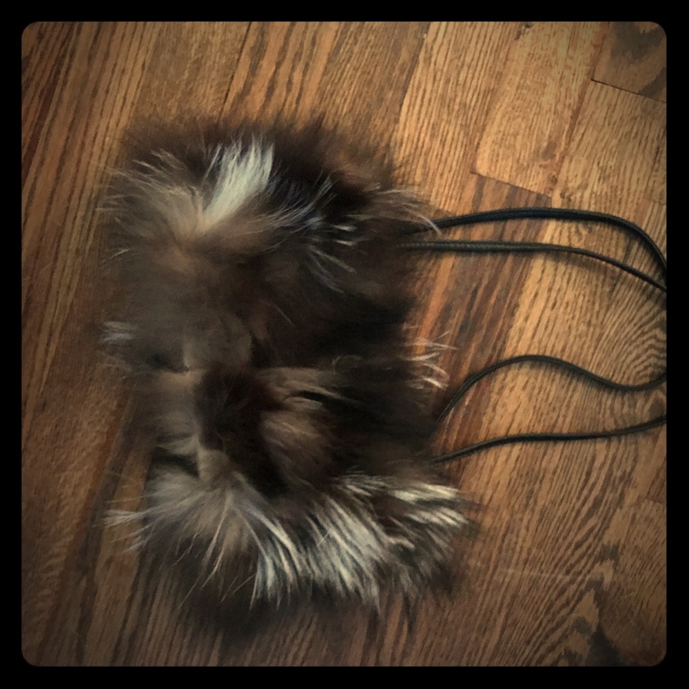 Fun fur purse
